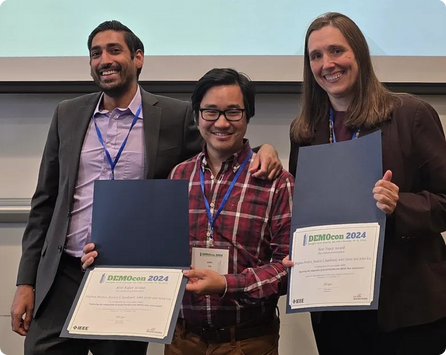 Alex Duncan, John Liu, and Jessica Sandland